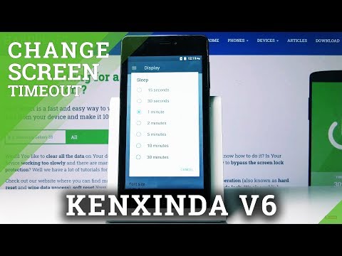 How to Set Screen Timeout on KENXINDA KXD V6 – Easy Adjustment