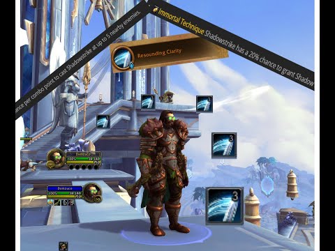 Kyrian Sub Rogue! Legendary combinations. Shadowlands 9.2 builds!