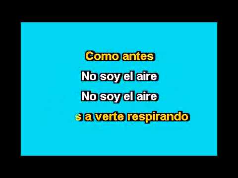 No Soy El Aire- Miguel Luna; Karaoke