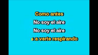No Soy El Aire- Miguel Luna; Karaoke