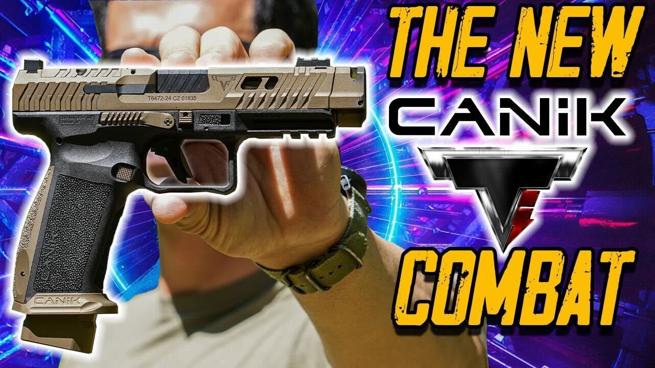 Canik TTI Combat 9mm 4.6" w/ M03 MeCanik Optic Designed with Taran Tactical Innovations