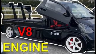 CRAZY Drifting Truck | Upgrad V8 Engine For Mini Truck | Mini Truck Racing.