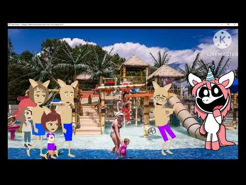 Orthur misbehaves at the water park