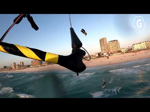 Fluid kiteboarding - Megaloop in cape town - 10m ATV  v9