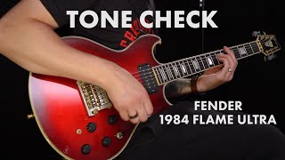 Video thumbnail for TONE CHECK: 1984 Fender Master Series Flame Ultra Guitar Demo by Cream City Music