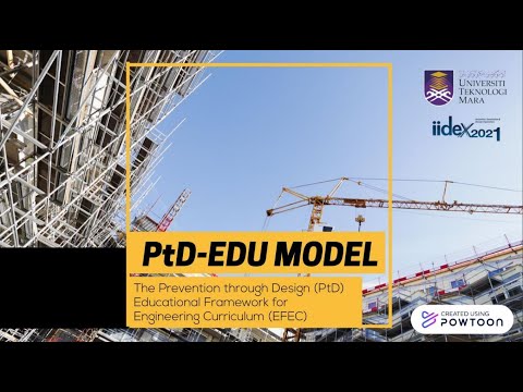 IIDEX 2021 UiTM SHAFIENAZ ISMAIL: PtD-EDU Model - PtD Educational Model