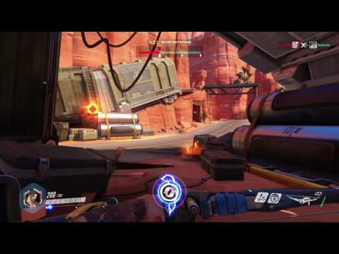 Overwatch MP gameplay: June 25, 2016 pt11 - Going Robin Hood on Route 66