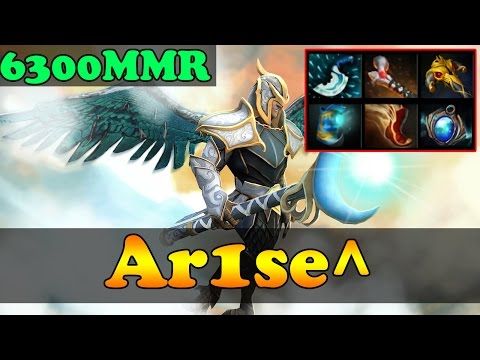 Dota 2 - Ar1se^ 6300 MMR Plays Skywrath Mage Vol 1 - Ranked Match Gameplay!