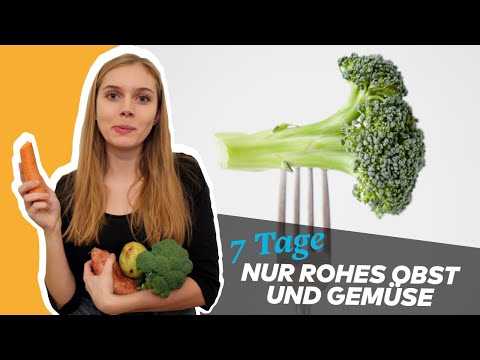 A week of only raw food | This is how the body reacts to 7 days of raw food