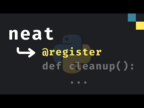 Python Atexit