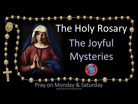 Pray the Rosary 💙 (Monday & Saturday) The Joyful Mysteries of the Holy Rosary [multi-language cc]