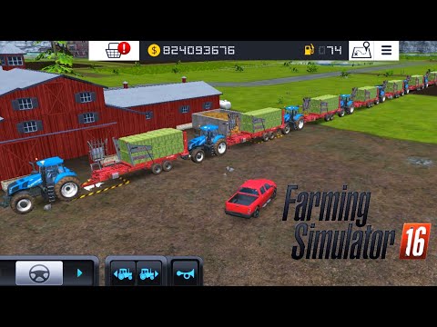 fs16 || Bales Feeding In Cowshed And Pigshed In Fs 16 || Farming Simulator 16 || Gameplay || Fs 16
