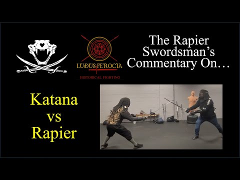 Rob Childs Rapier Vid 78 - Katana vs Rapier