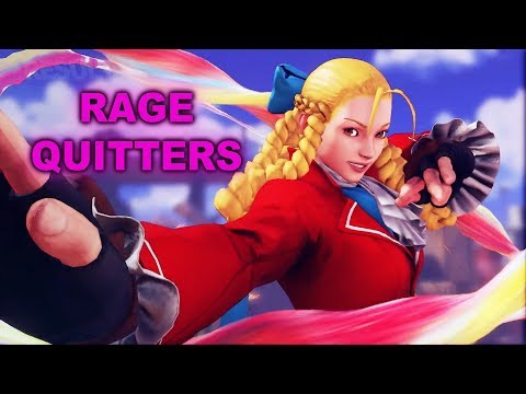 SFV - Rage Quitters - Laura/Akuma/Nash/Balrog/Ken/Ryu