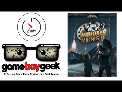 The Game Boy Geek's Allegro (2-min Review) of Minutes to Midnight