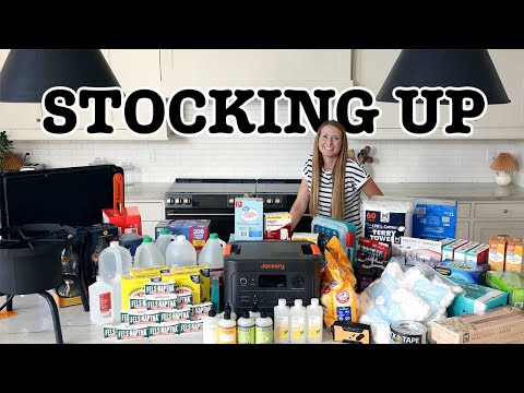 Stocking Up on Household Necessities & Surviving Without Power (using Jackery HomePower 3000 & more)