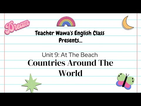 Superminds Year 2 | Unit 9: At the Beach| Countries