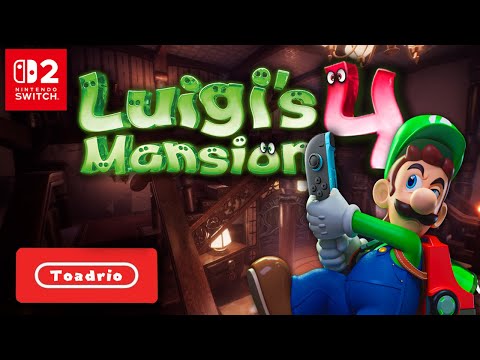 Luigi's Mansion 4 - Reveal Trailer - Nintendo Switch 2 (Concept)