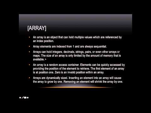 Lasso Programming Array