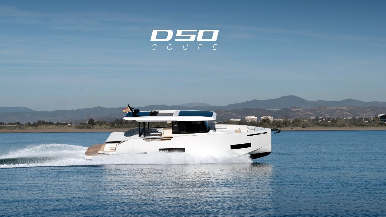 De Antonio Yachts D50 Coupé. The New flagship
