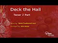 Deck the Hall (Arr. John Rutter) - Tenor 2