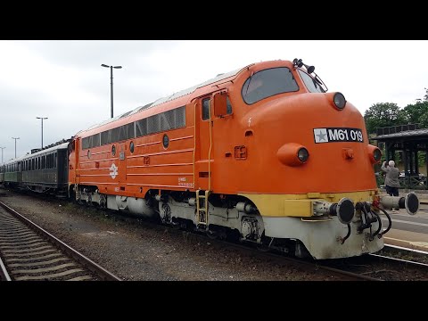 Driver's Eye View (Hungary) Part 1 - Budapest to Csajág with an iconic 1960's GM / NOHAB Diesel loco