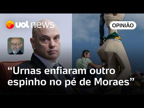 Moraes já se movia com espinho do Master no pé; agora as urnas enfiaram outro espinho nele | Josias