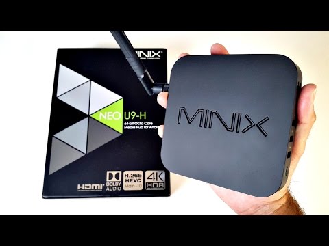 2017 Minix U9-H 4K Android TV Box - Powerful Octa-Core