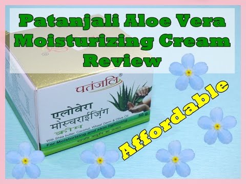 Patanjali aloe vera moisturizing cream review