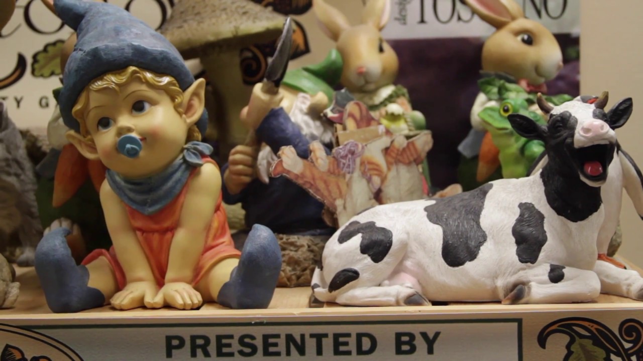 Woodland Buck Deer Statue Video