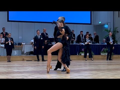 Ronald Kogan & Alina Potapova (EST) Junior 1 Latin [Chacha] GOC 2024 / Finale
