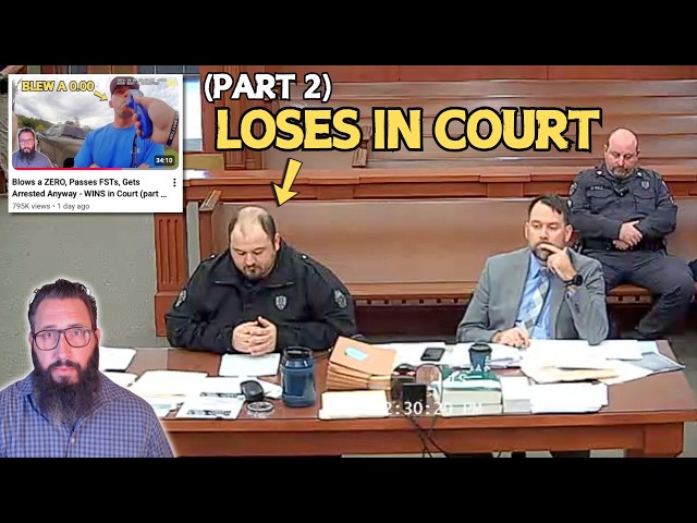 Blows a ZERO, Gets Arrested Anyway - WINS in Court (part 2) SDDEFAULT Thumbnail