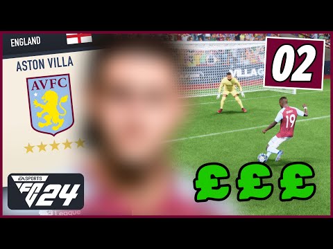 Two £70,000,000 players join Aston Villa... Ep2 (EA FC 24 career mode)