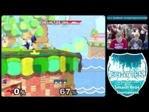 Shatter 2 | mordicon (Marth) vs. The Hash Slinging Smasher (Falco) | Winners