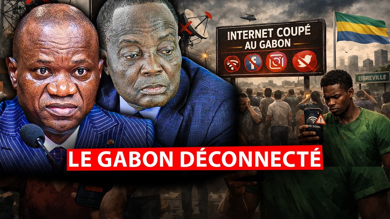Le Gabon coupe Internet. Un pays entier déconnecté.