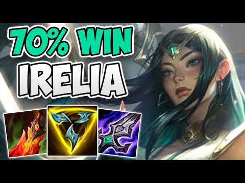 THIS IRELIA MAIN HAS 70% WIN RATE IN CHALLENGER! | CHALLENGER IRELIA MID GAMEPLAY | Patch 12.4 S12