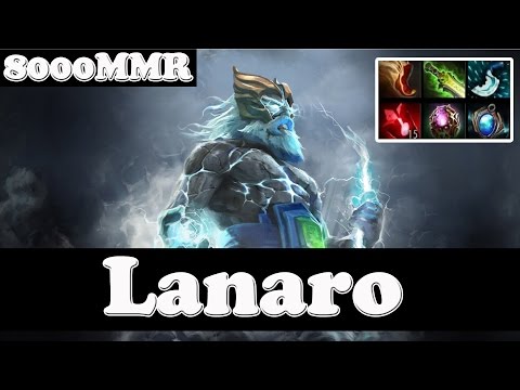 Dota 2 - Lanaro 8000 MMR Plays Zeus Vol 1 - Pub Match Gameplay!