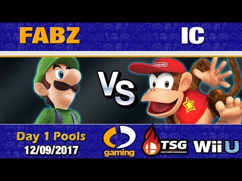 ConComics Guadalajara Dec/17: WF | FABZ (Luigi) vs XTR | IC (Diddy Kong) | Pools