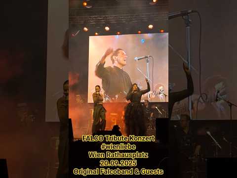 FALCO Tribute Konzert #wienliebeWien Rathausplatz 20.09.2025 Original Falcoband & Guests
