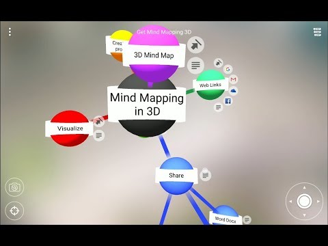 Vídeo de Mapas Mentales 3D: mapas mentales 3D fáciles