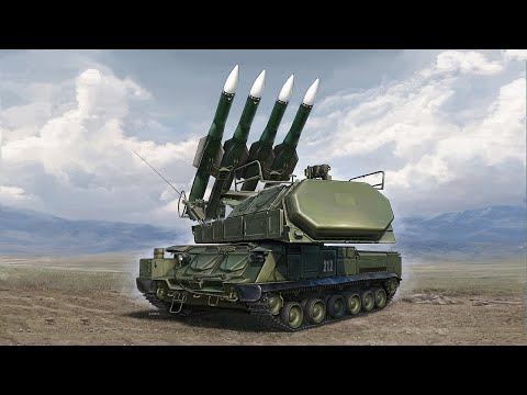 Anti-aircraft missile system Buk-M1-2