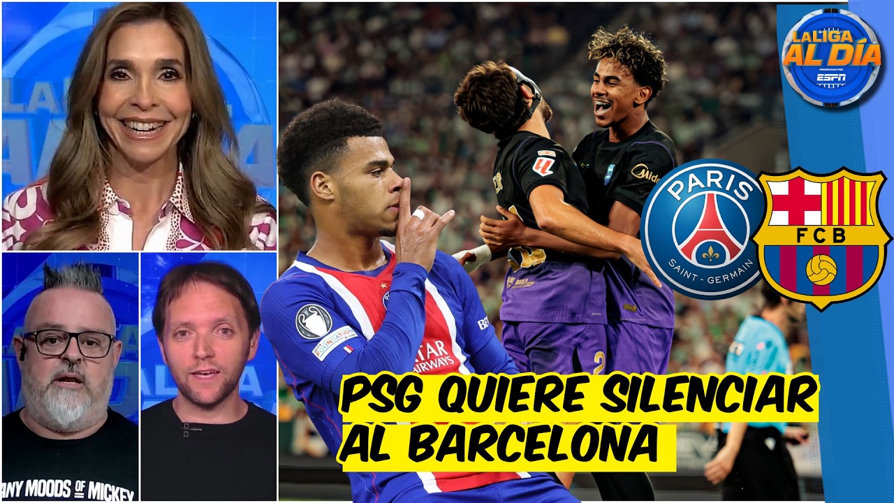 En CHAMPIONS LEAGUE ante PSG, el BARCELONA tendrá su PRUEBA de FUEGO | La Liga Al Día
