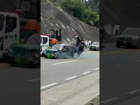 #CUNDINAMARCA. Acc¡dente de tránsito en la vía La Mesa - Mosquera en inmediaciones a LaGran Vía.