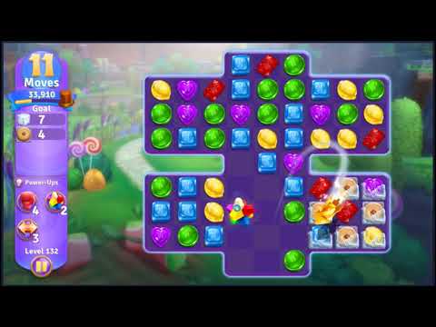 Willy Wonkas Sweet Adventure Level 132 - NO BOOSTERS 🍫 | SKILLGAMING ✔️