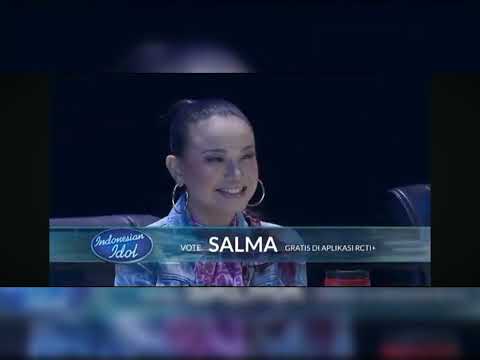 Salma Salsabil at Indonesian Idol (Menangis Semalam, Rungkad, Monolog)
