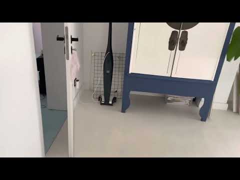 Designboden cremeweiss / design floor cream white / Sichtestrich…