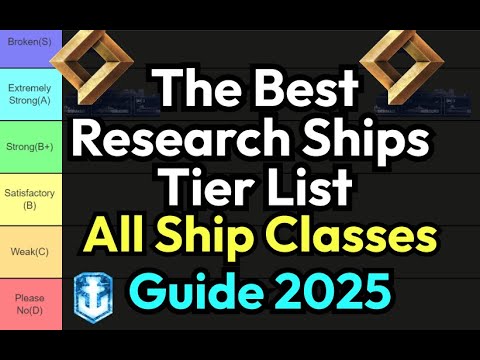 The Best Research Bureau Ships Tier List Guide 2025 Explained | World of Warships
