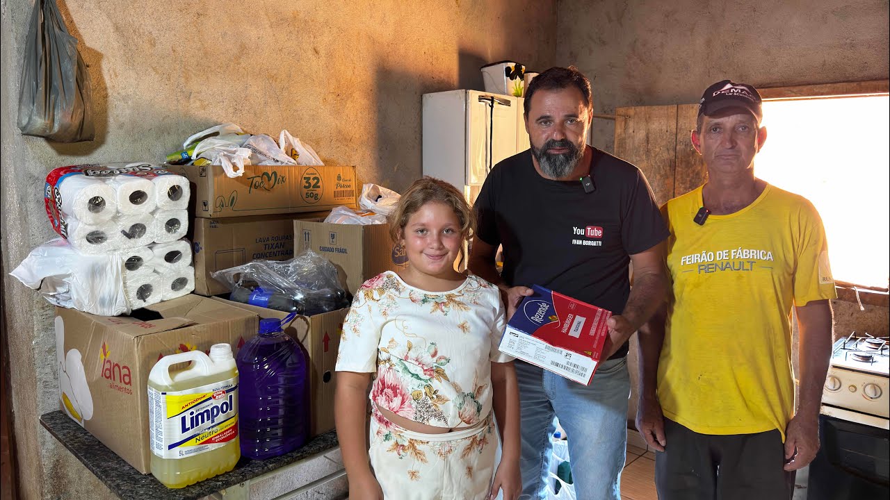 A PEQUENA ISABEL CRISTINA CHOROU AO FALAR DA MÃE QUE ABANDOU O PAI.