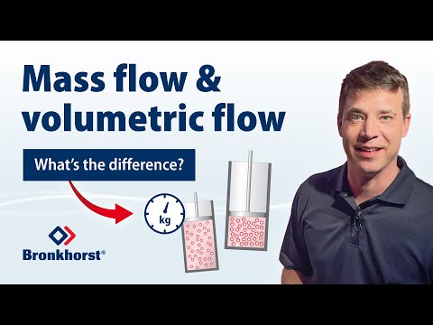 Mass flow & volumetric flow – What's the difference?