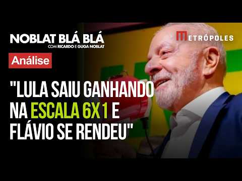 Lula debocha de Flávio sobre mudança de voto na 6x1 e Nunes Marques censura 